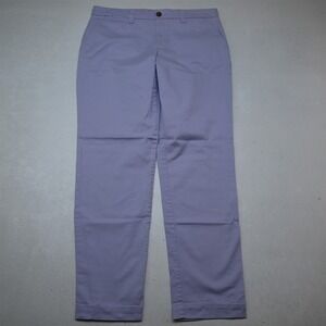 Gap 6 Lavendar Purple Broken In Straight Chino Womens Pants